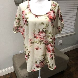 ✨3 for $30✨ Sheer flowy shirt